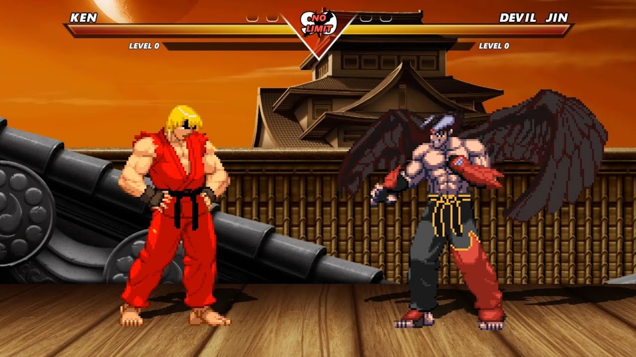 FIRE KEN vs DEVIL JIN - The most epic fight ever made!