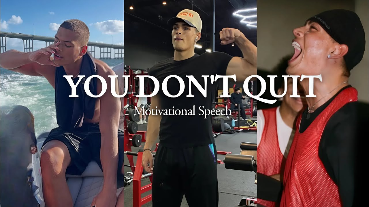 Marlon - You Don't Quit (Motivational Speech)