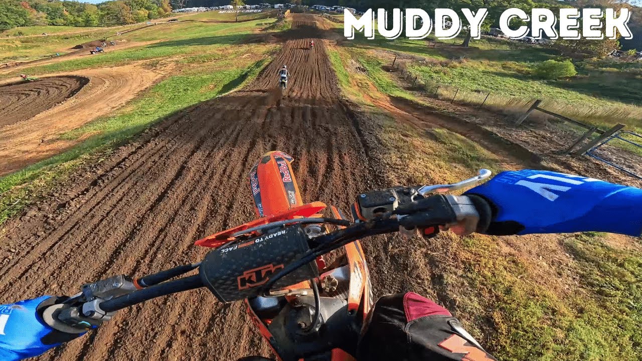Getting my doors blown in A / B Practice at Muddy Creek (2 Stroke Stars)