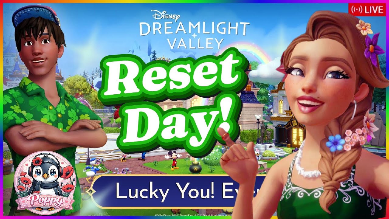 ✨ DDV Reset Day! Lucky You Event 🍀 DreamSnap Results + Premium Shop | Disney Dreamlight Valley