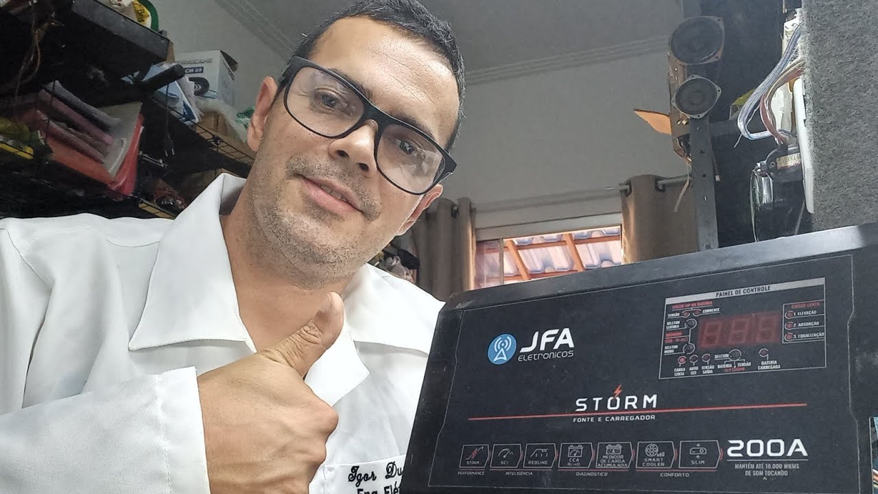 FONTE JFA STORM 200A... DICAS DE COMPONENTES TOP...