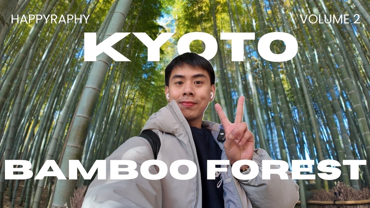 Visiting a Bamboo Forest with less crowd |🎋 Adashino Temple, Kyoto Japan