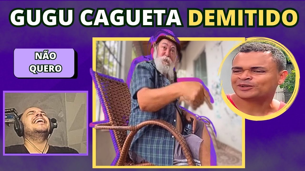 REACT LUIZ DO SOM DEMITIU GUSTAVO? (Gugu Cagueta)