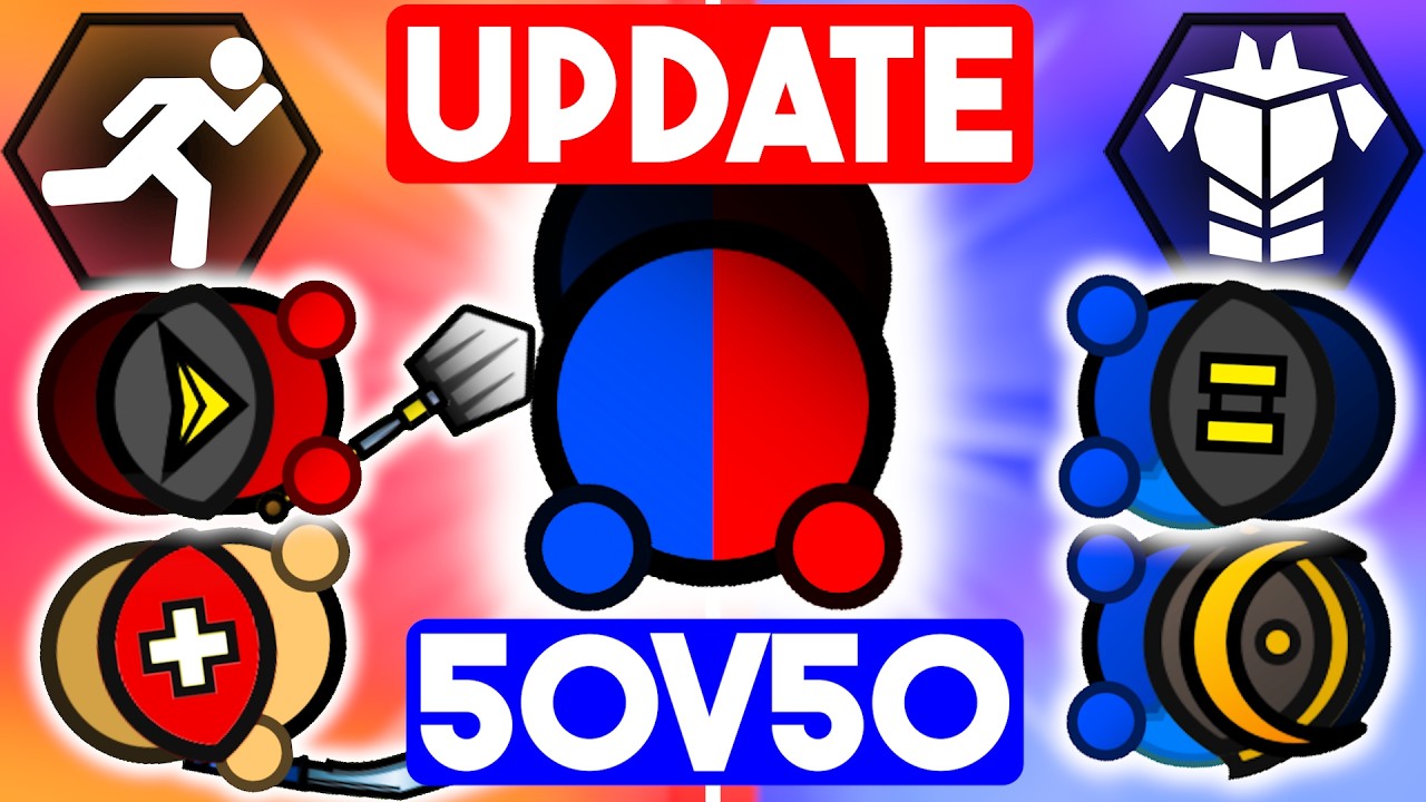 NEW SURVIV.IO CLONE! 50v50 Update LIVE with viewers!