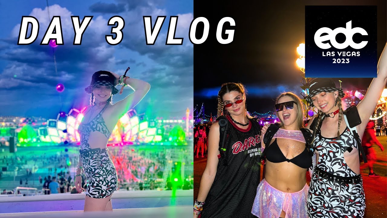 EDCLV 2023 DAY 3 VLOG 💫 SLANDER, BEFORE DAWN, DIMENSION, ETC.