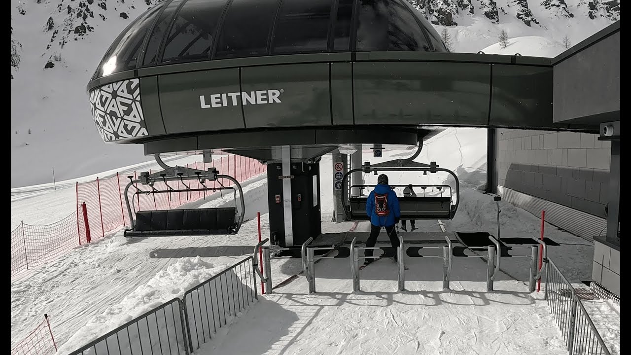 NEW Leitner chairlift FULL RIDE | Arabba/​Marmolada Antercrëp