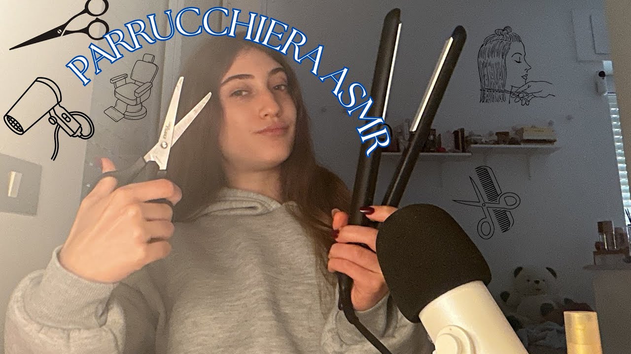 ROLEPLAY ASMR ITA:DOLCE PARRUCCHIERA SOFT SPOKEN🌸😊