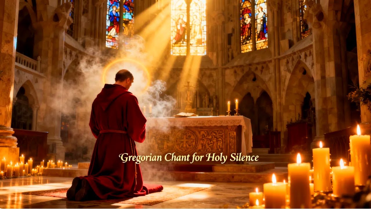 Gregorian Chant for Healing Sleep and Spiritual Divine Calm | Benedictine Ambience and Sacred Grace
