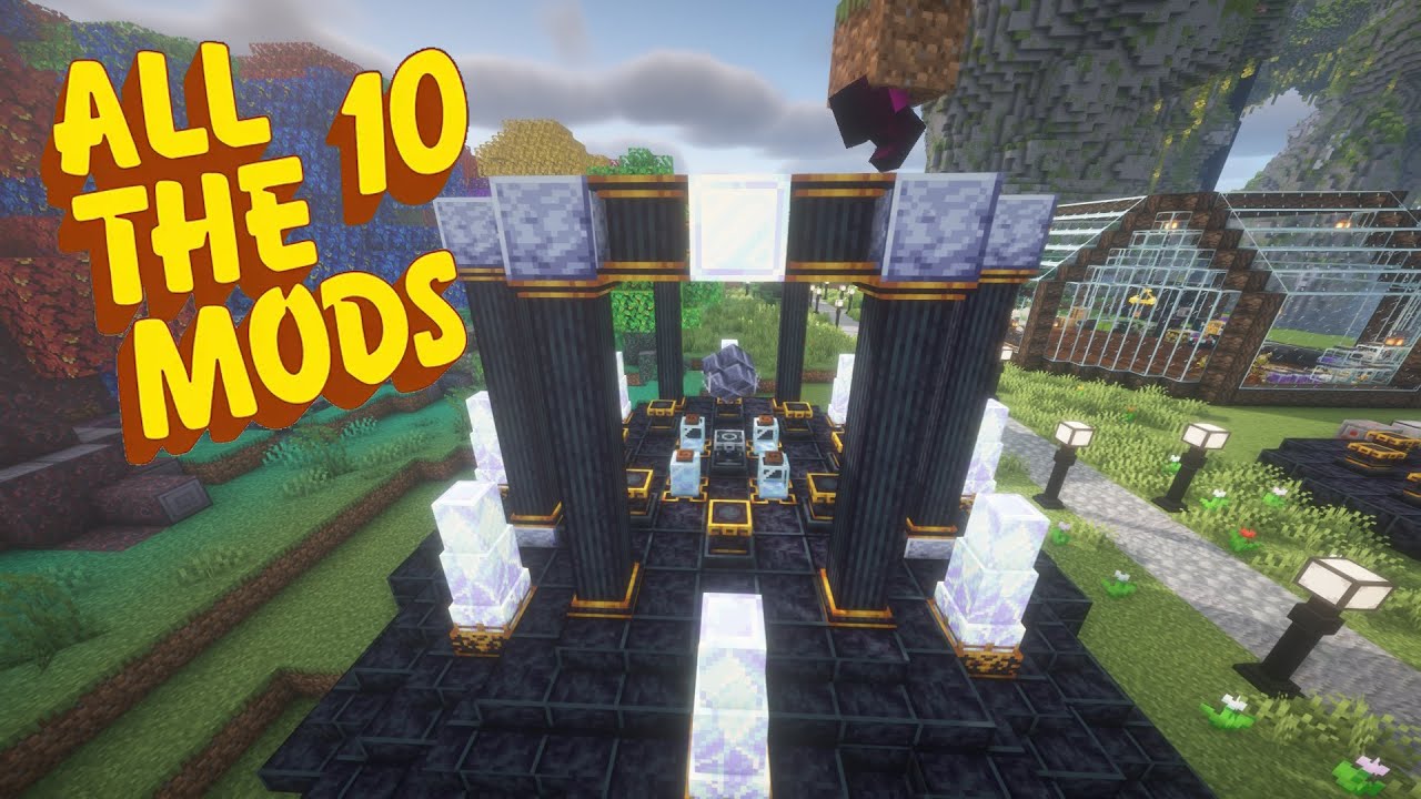 All The Mods 10 Episode 38: Crafting the Runic Star Altar, Oblivion shard, modern industrialization