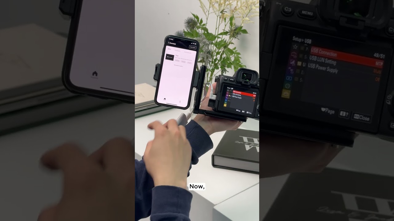 Zno Instant Tutorial: How to Connect Your Sony Camera with a Wired Connection for Manual Upload