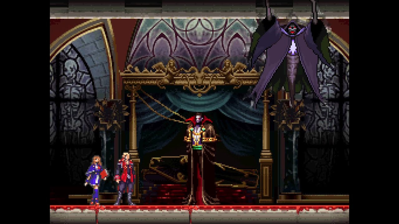 Castlevania: Portrait of Ruin - Final Boss: Dracula and Death (No Damage / No Subweapons)