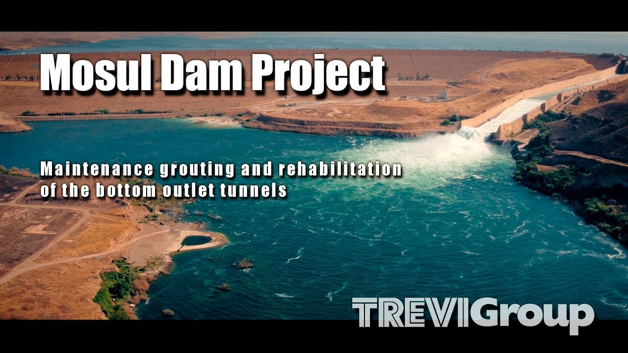 Mosul Dam Project - Maintenance grouting and rehabilitation of the bottom outlet tunnels