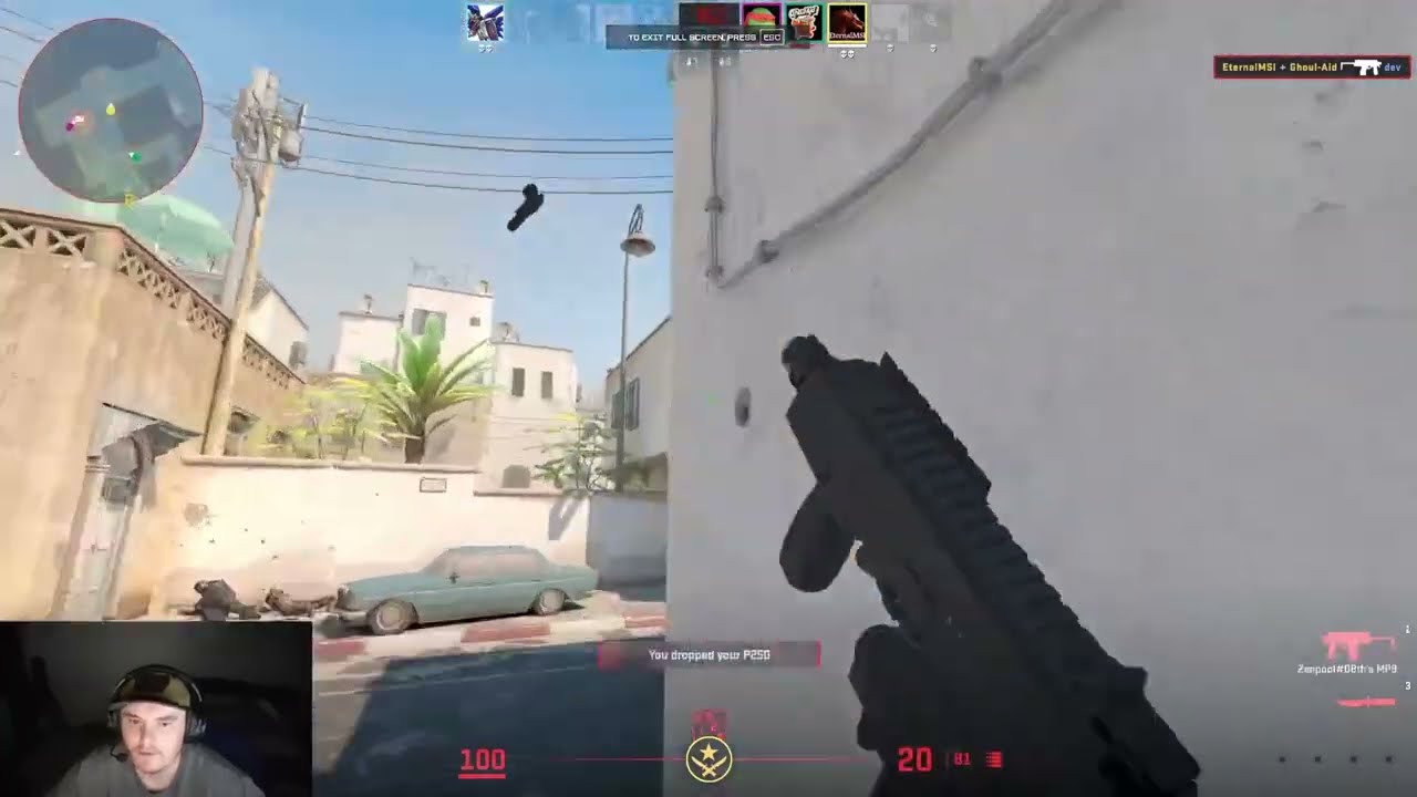 No flashbang? No problem! Pistol Fake Flash