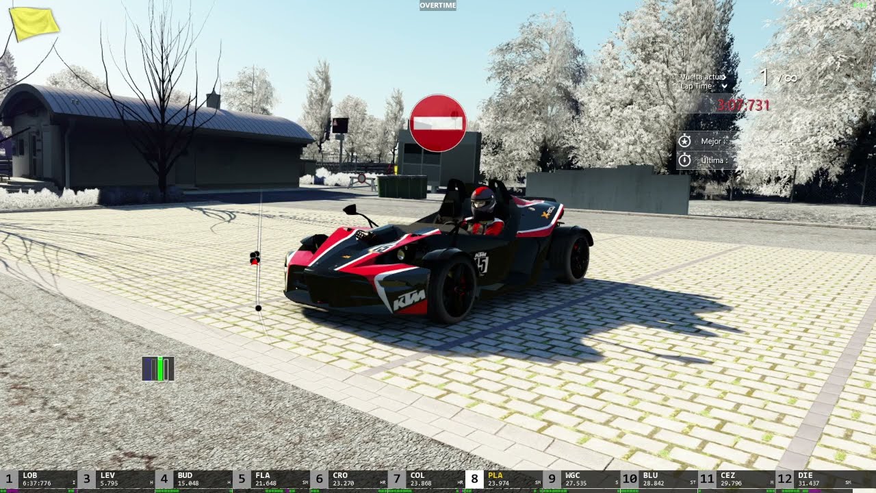 KTM a FONDO en Nürburgring 🏍️🔥 | Vuelta completa | Assetto Corsa + Content Manager