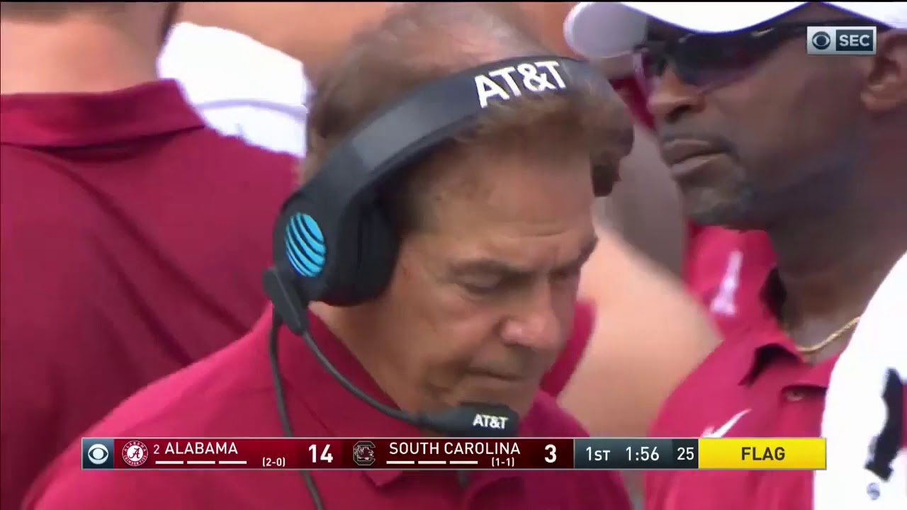 Alabama @ South Carolina, 2019 (in under 38 minutes)