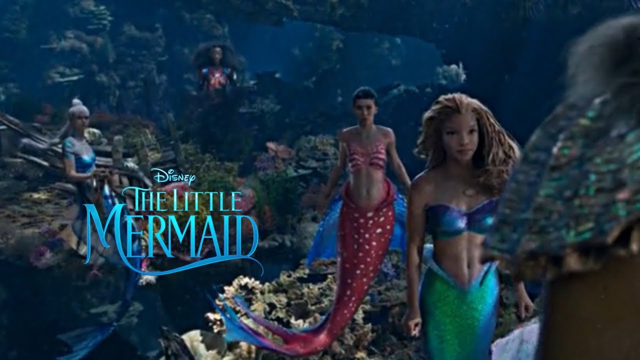 The Little Mermaid (2023) - Ariel&rsquo;s Sisters Ship Wreck scene