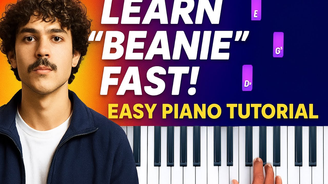 Beanie - Chezile ( Easy piano tutorial )