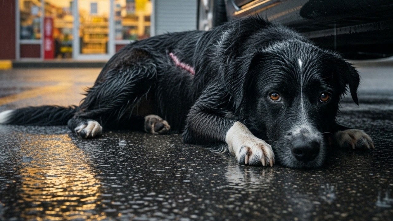 Bajo la lluvia y el frío: Fue abandonado, solo, sin amor y sin familia… Pero su vida cambió.