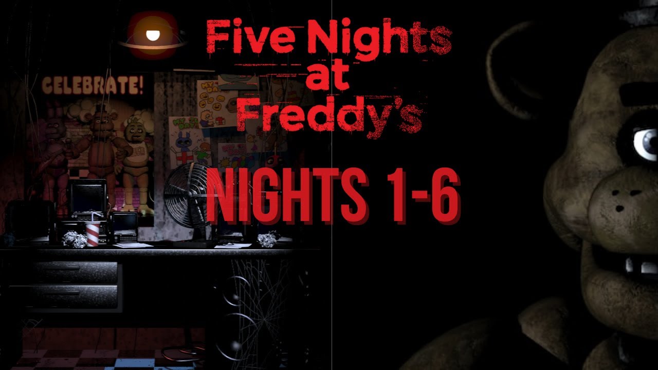 I Played Five Nights at Freddy’s 1… Nights 1–6