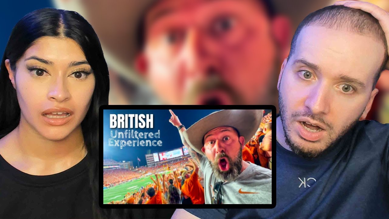 Brits Shocked by British People's First SEC Football Game!