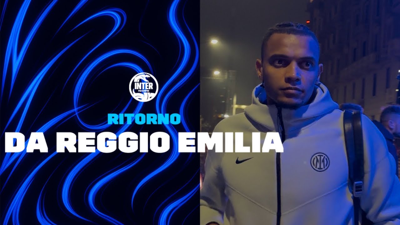 Il ritorno dell’Inter da Reggio Emilia #InterPerSempre