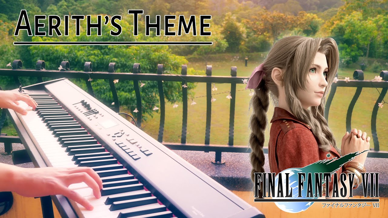 Final Fantasy VII Remake - Aerith's Theme - Relaxing Piano Cover｜SLSMusic