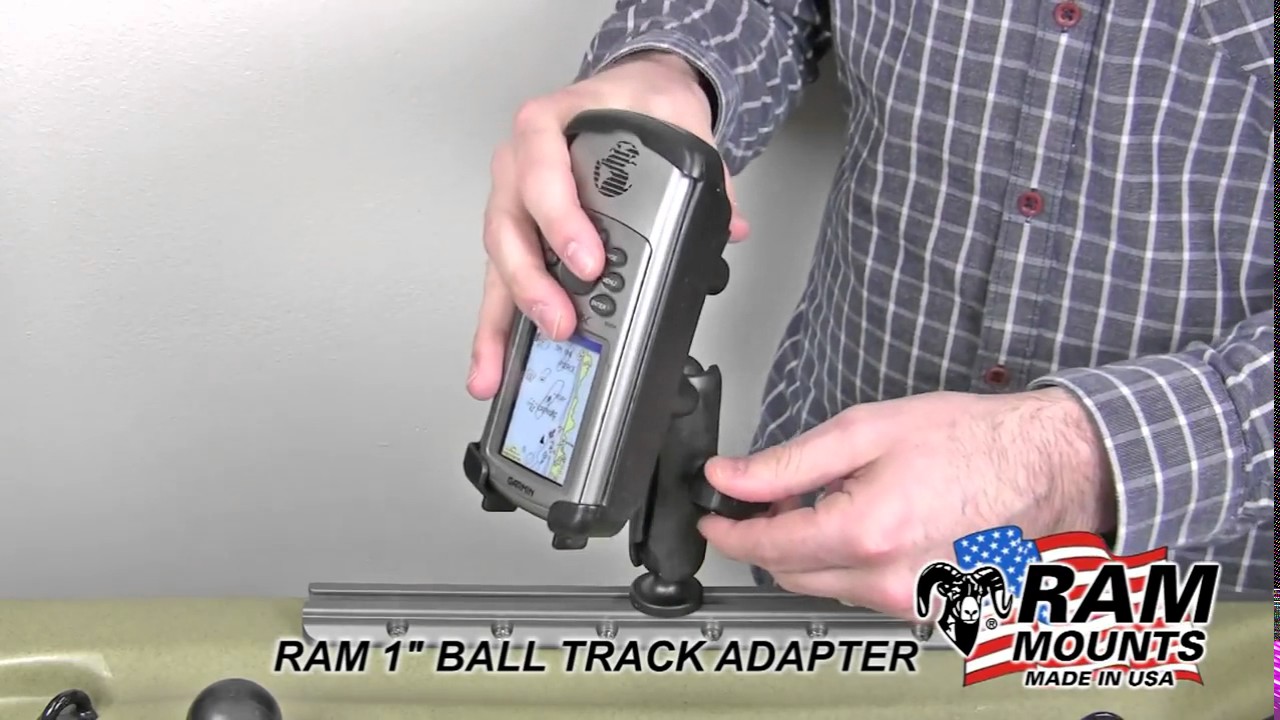 Kayak Mount - RAM Mounts 1' Ball Track Adapter
