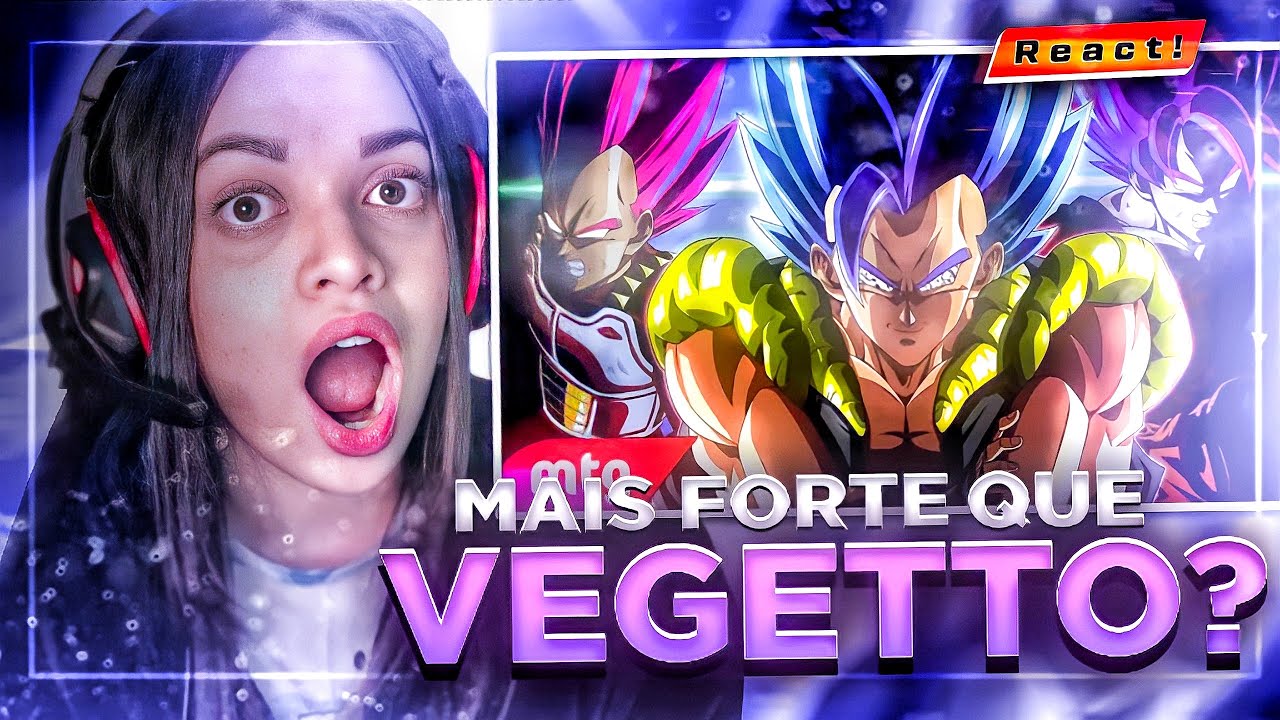 REAGINDO as INCRÍVEIS MITAGENS DO GOGETA 🌌 (Dragon Ball) - O MAIS BRABO  DO PLANETA