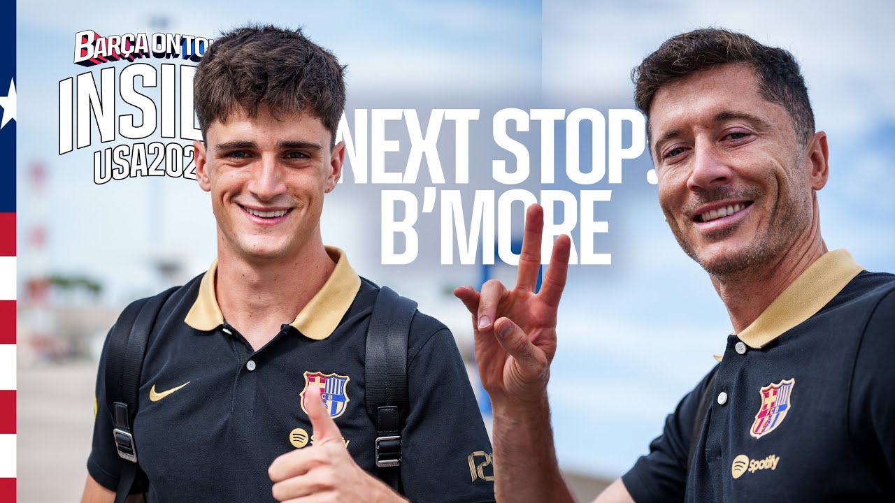 TRIP + TRAINING SESSION AT THE US NAVAL ACADEMY | INSIDE TOUR (day 4) | FC Barcelona 🔵🔴