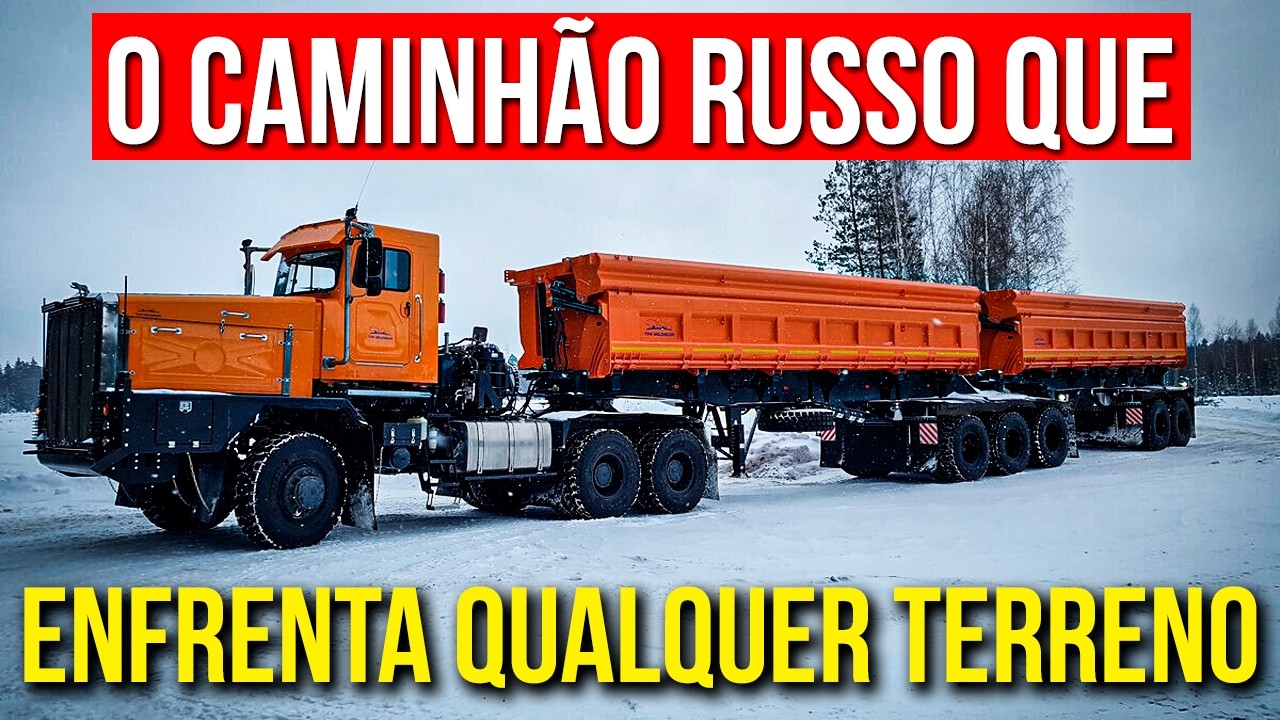 A R&uacute;ssia SURPREENDE o Mundo com seu Caminh&atilde;o BARATO + PODEROSO! (ENTENDA o Objetivo e o Porqu&ecirc;!)
