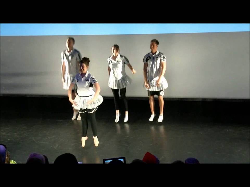 Wyke 6th Form College PE Department Performing Swan Lake