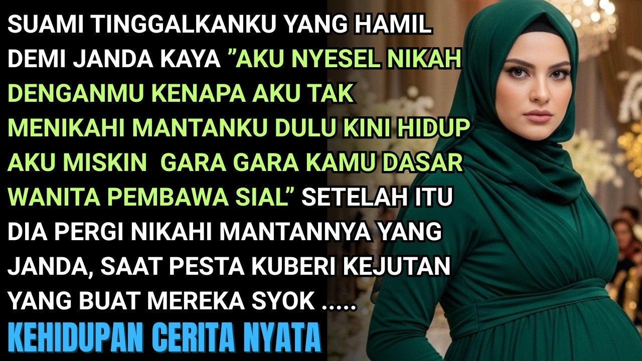 SUAMI TINGGALKANKU SAAT HAMIL DALAM KEADAAN MISKIN DEMI NIKAHI JANDA KAYA-KUBUAT MREKA KAGET SAAT...