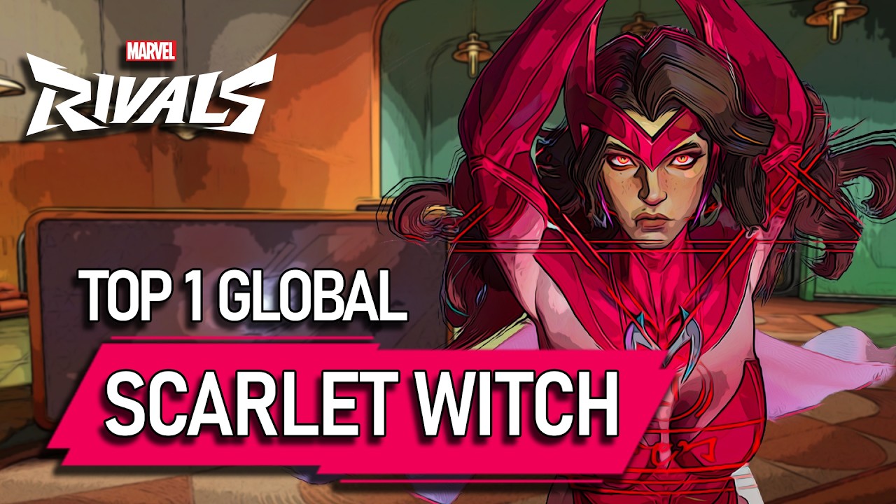 TOP 1 GLOBAL SCARLET WITCH ! mulch maximoff - MARVEL RIVALS PRO