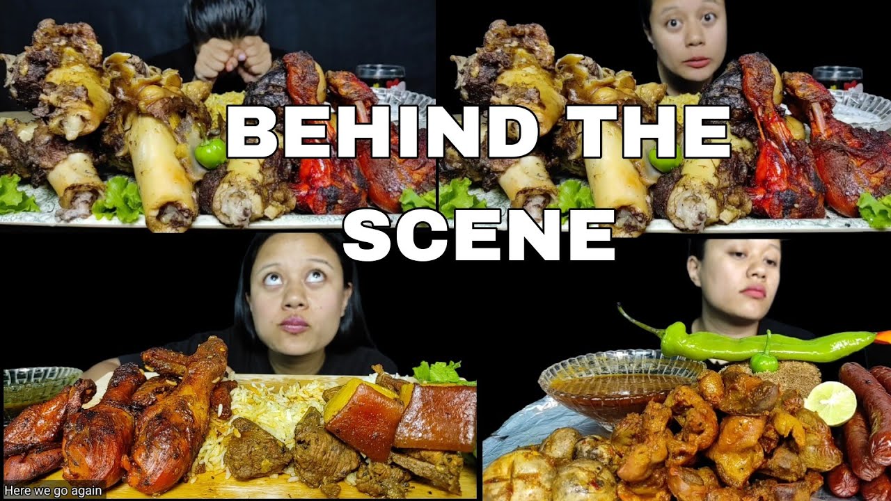 MUKBANG BEHIND THE SCENE|| FUNNY BLOOPERS AND MOMENTS 😄