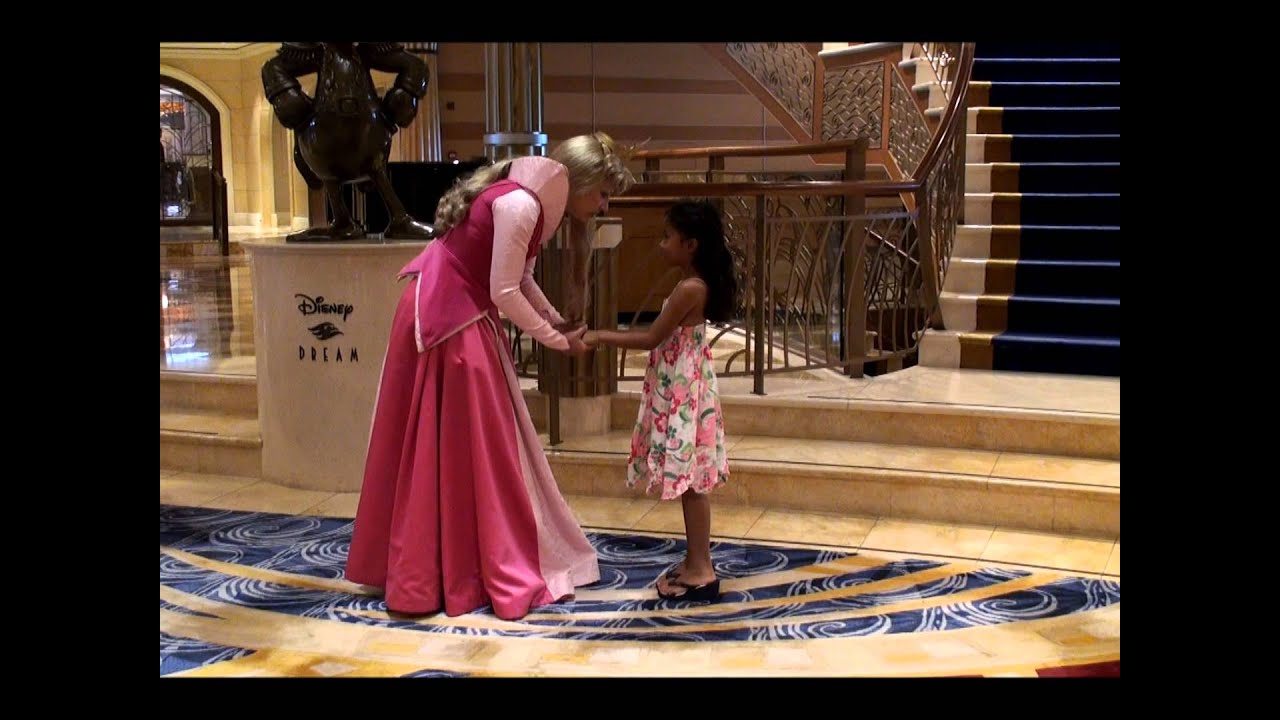 Character Greetings on Disney Dream Cruise 2013