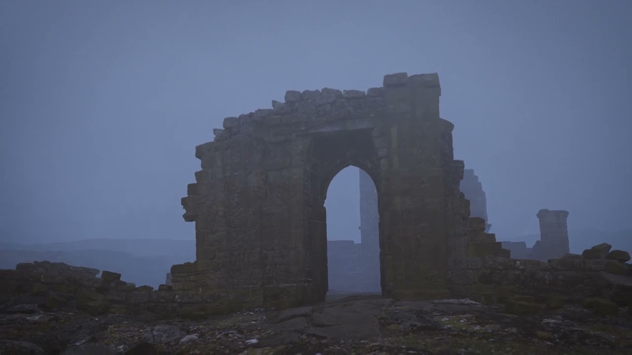 DnD Background video - One Hour Castle Ruins Ambience