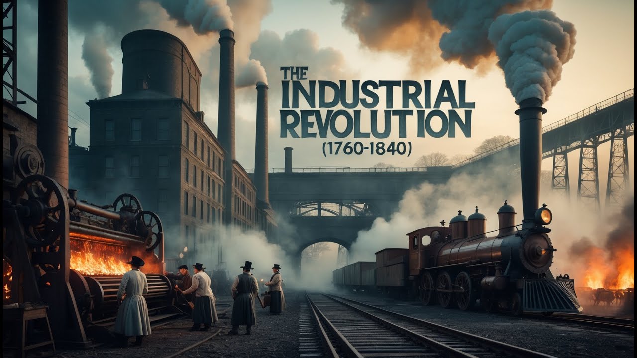 The Industrial Revolution (1760-1840)  The Age of Machines #history #historyexplained #worldhistory