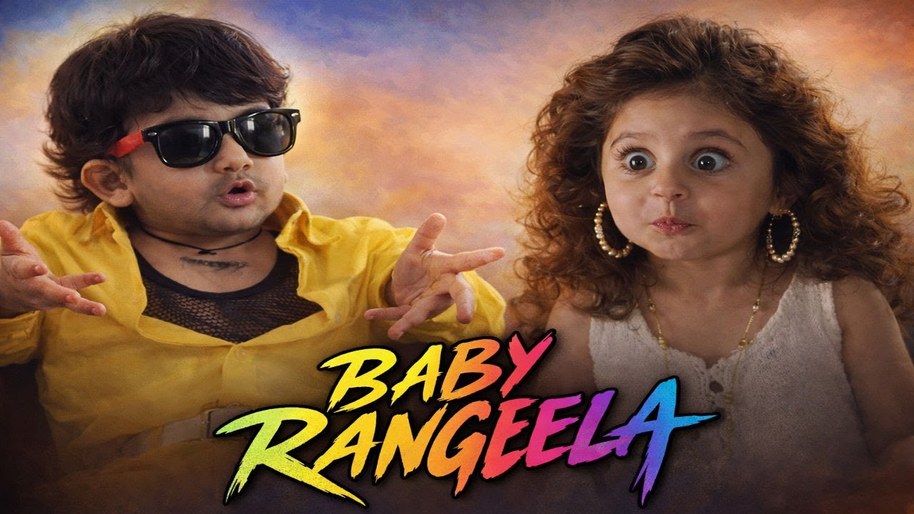 Aamir Khan & Urmila Matondkar Hotel Comedy Scene 😂 | Rangeela Movie AI Baby Version
