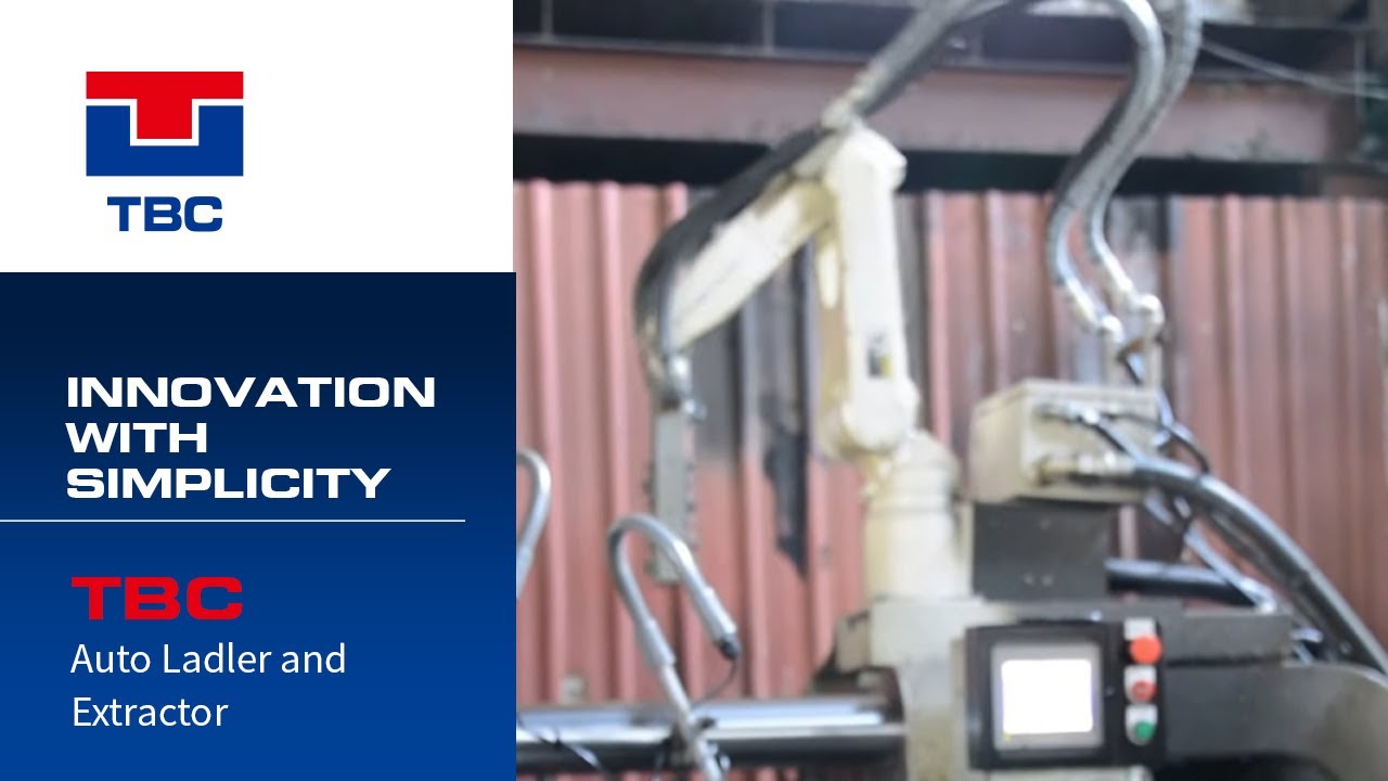 Die Casting Machine Auto Ladler, Spraying Robot and Extractor - TBC