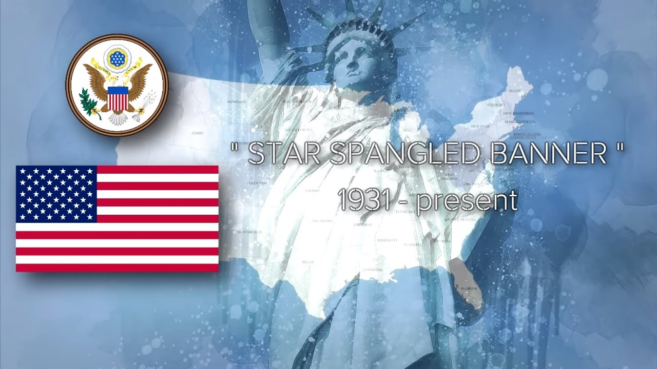 Historical Anthem of United States of America (USA)