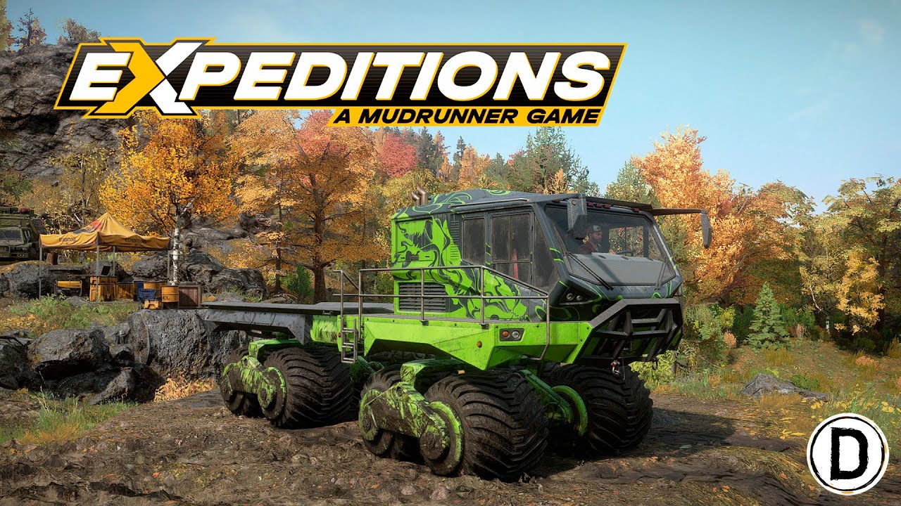 Смотрим тест 4 Сезона - Expeditions A MudRunner Game