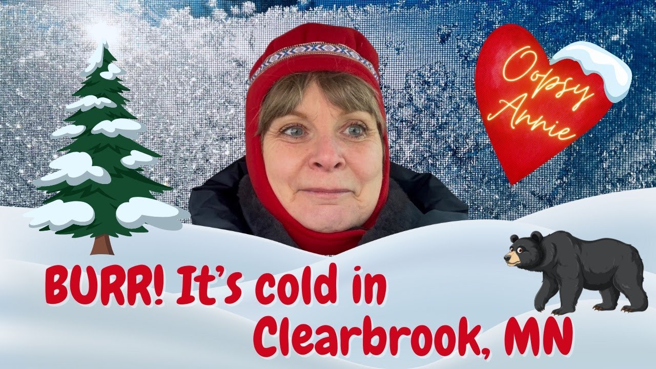 BURR! It's Cold in Clearbrook, MN