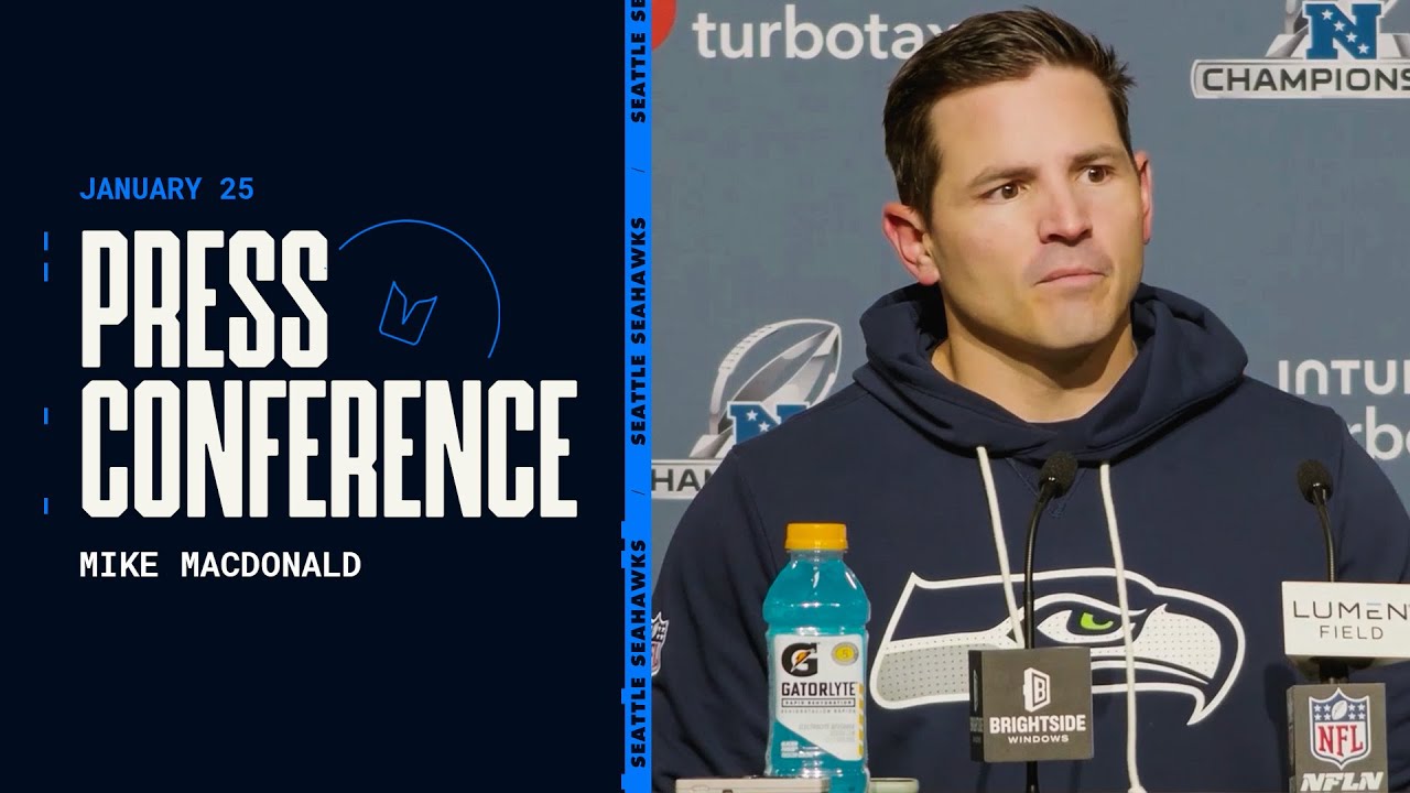 Head Coach Mike Macdonald On The NFC Championship Win vs. The Rams