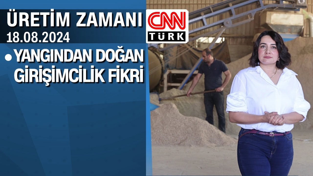 Ayşegül Taşkıran defne dalından ürettiği pelet yakıtı dünyaya satıyor - Üretim Zamanı 18.08.2024