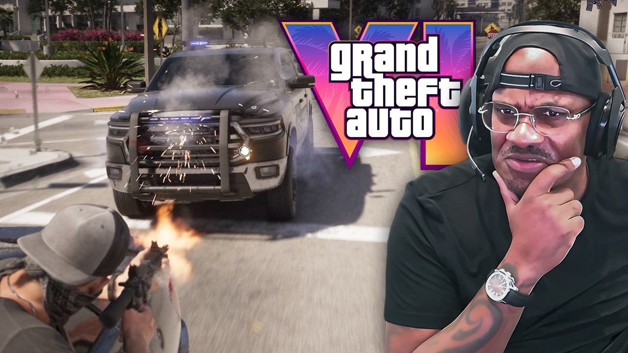 Shawn Fonteno Reacts to GTA 6 Gameplay Reveal (Franklin Clinton's VA)
