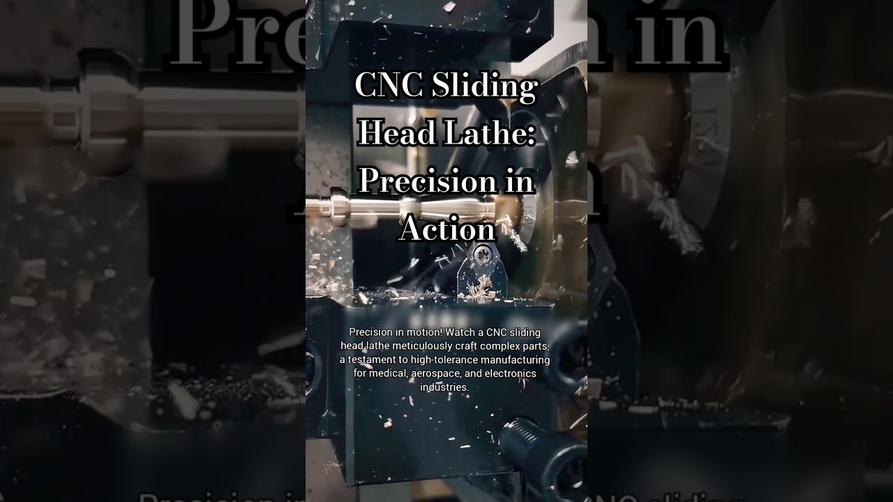 CNC Sliding Head Lathe: Precision in Action