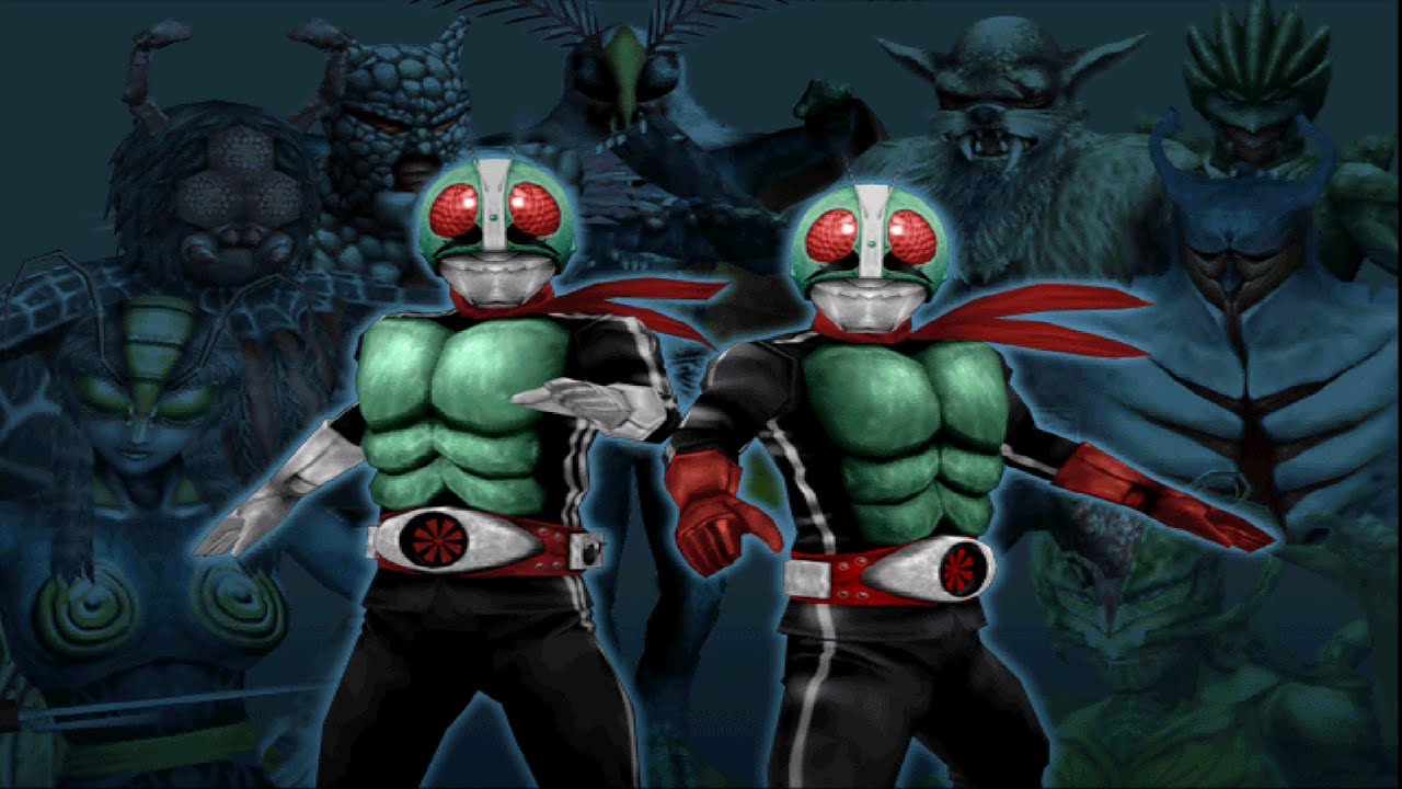 KAMEN RIDER SEIGI NO KEIFU~(PS2)~KAMEN RIDER ICHIGO & KAMEN RIDER NIGO ALL BOSSES MODE+ENDING