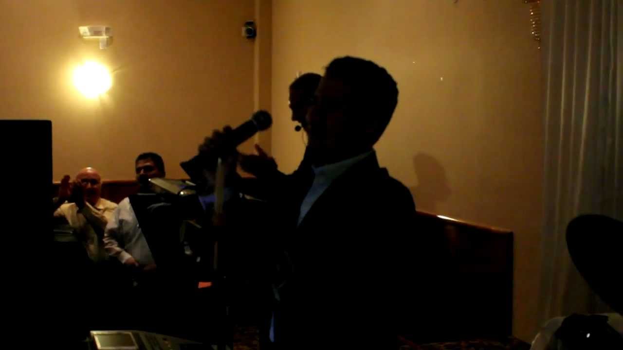 Adel Ogla in Vancouver with the band (Alen Elias on keyboard & Eddie Potros on percussion)