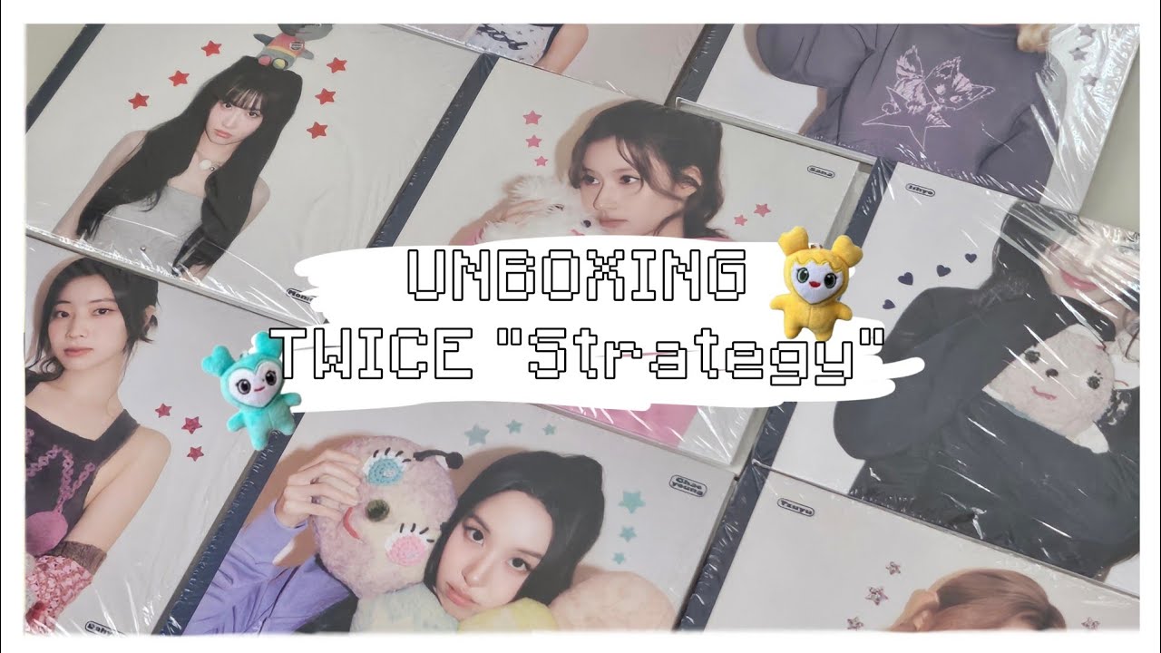 🫧Распаковка альбома Twice ~ Strategy(digipack.ver)🫧
