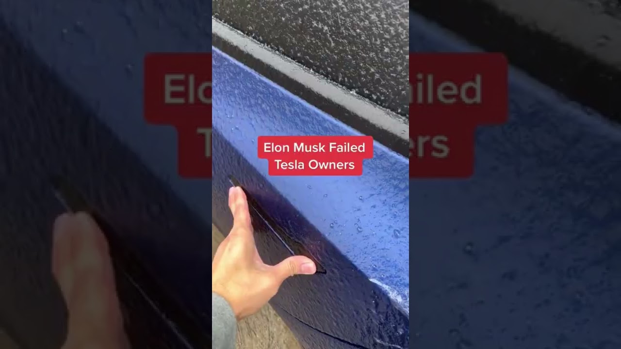 Viral Video Shows Design Flaws With Tesla In Cold Weather | What's Trending In Seconds | #Shorts